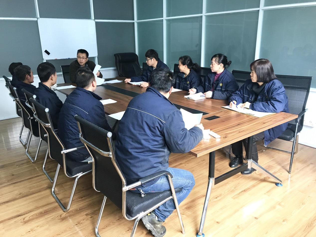 仕事の要約と反省のための私たちの毎週の定期的な会議