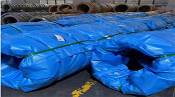 ファスナー鋼線が出荷されます