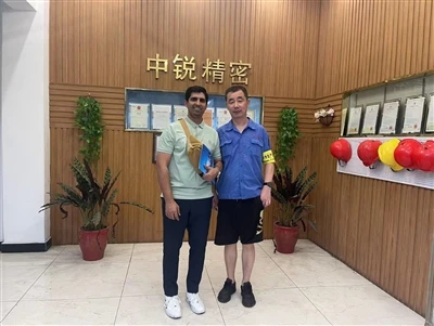 8月25日 パキスタン人のお客様がご来店されました
